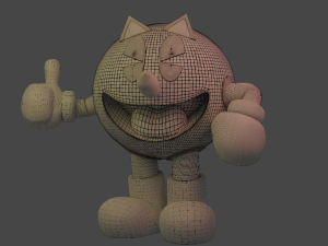 Pacman 3Dモデル