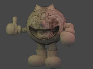Pacman Modelo 3D