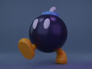 Bob-omb Model 3D