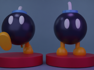 Bob-omb Model 3D