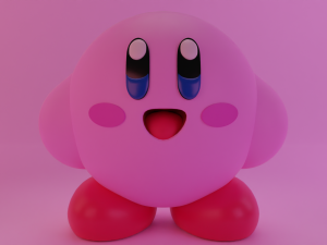 Kirby 3D 模型