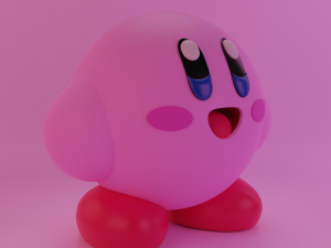 Kirby Modelo 3D