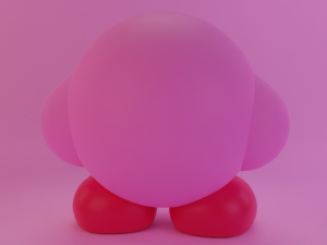 Kirby Modelo 3D