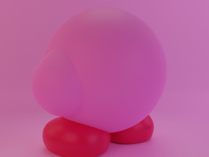 Kirby Modelo 3D