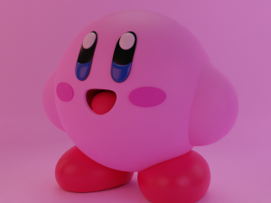 Kirby Modelo 3D