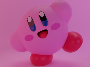 Kirby Modelo 3D