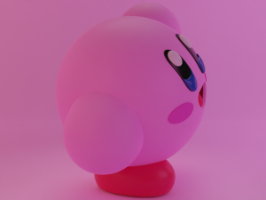 Kirby Modelo 3D