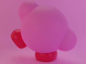 Kirby Modelo 3D
