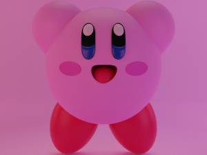 Kirby Modelo 3D