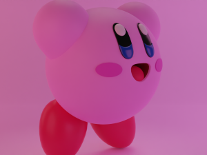 Kirby Modelo 3D