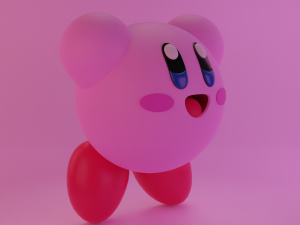 Kirby Modelo 3D