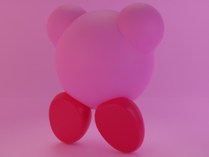 Kirby Modelo 3D