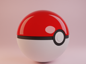 Pokeball 3D-Modell