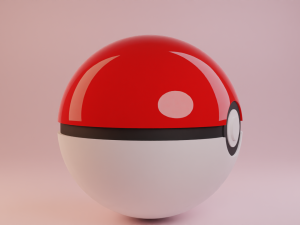 Pokeball 3D-Modell