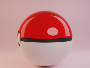 Pokeball 3D-Modell