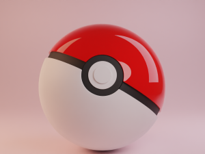 Pokeball 3D-Modell