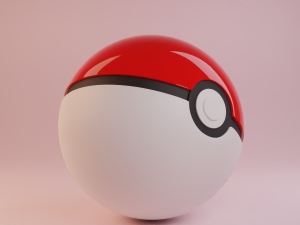 Pokeball 3D-Modell