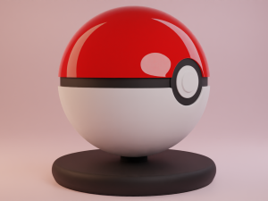 Pokeball 3D-Modell