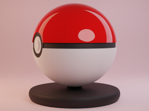 Pokeball 3D-Modell