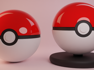 Pokeball 3D-Modell