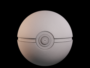 Pokeball 3D-Modell