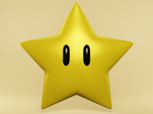 Super Star Modello 3D
