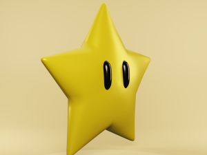 Super Star 3Dモデル