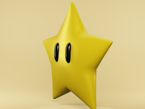Super Star 3Dモデル