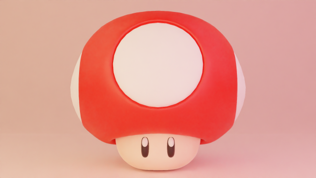 Mushroom 3Dモデル .c4d .max .obj .3ds .fbx .stl .blend 