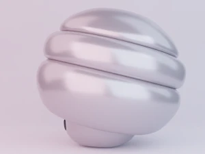 Spring Mushroom Mario 3D Model
