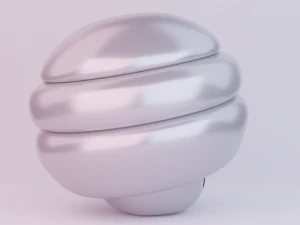 Spring Mushroom Mario 3D Model