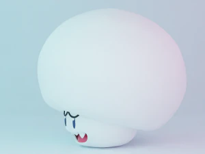 Boo Mushroom Mario 3D Model