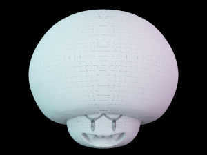Boo Mushroom Mario Modelo 3D