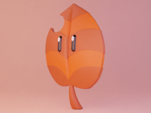 Super Leaf Mario Modelo 3D