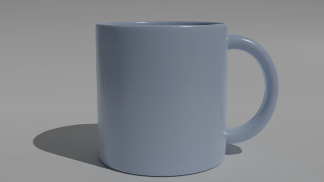Cup 3D Model .c4d .max .obj .3ds .fbx .stl .blend