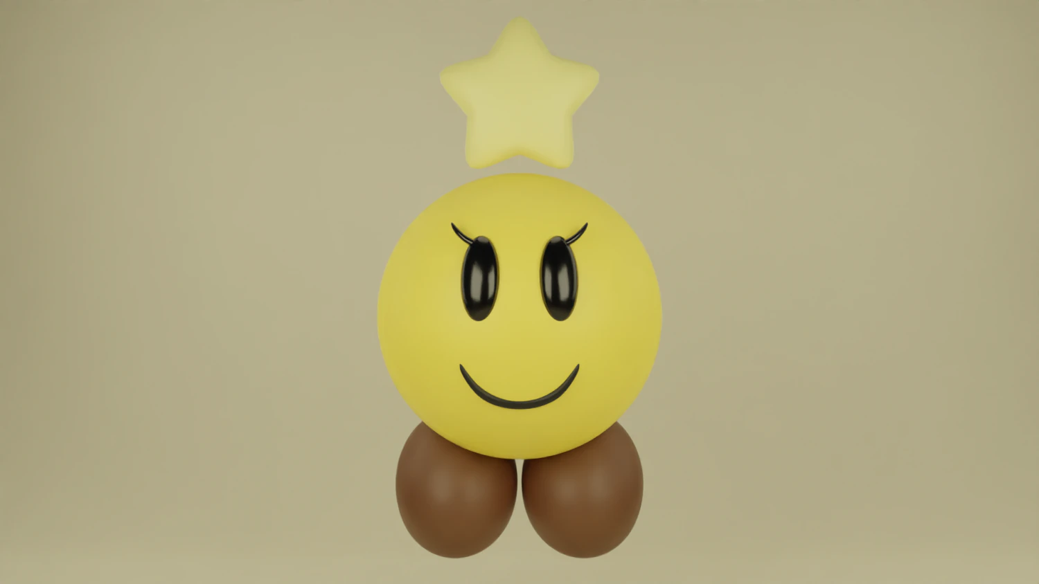 Starlow from Mario and Luigi 3D Model .c4d .max .obj .3ds .fbx .stl .blend 