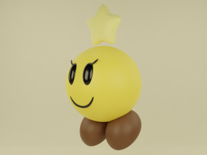Starlow from Mario and Luigi Model 3D