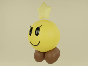 Starlow from Mario and Luigi 3D Model