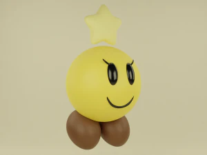 Starlow from Mario and Luigi 3D Model