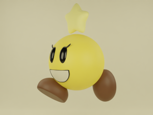 Starlow from Mario and Luigi Model 3D