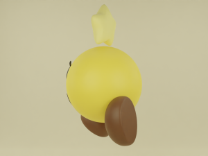 Starlow from Mario and Luigi Model 3D