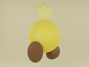 Starlow from Mario and Luigi Model 3D