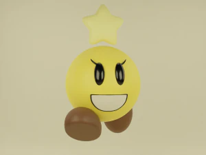 Starlow from Mario and Luigi 3D Model