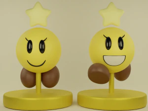 Starlow from Mario and Luigi 3D Model