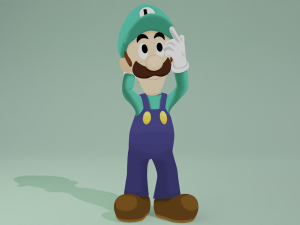 Luigi 3D-Modell