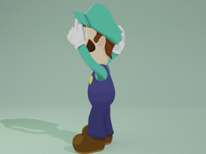 Luigi Modelo 3D