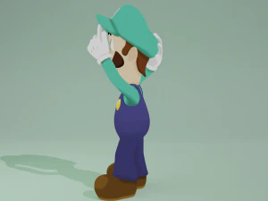 Luigi 3D Model