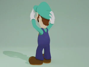 Luigi 3D Model