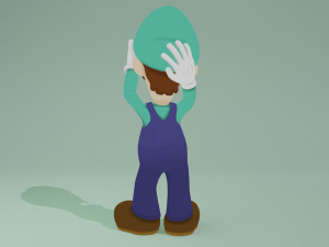 Luigi Modelo 3D