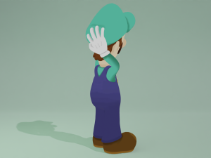Luigi Modelo 3D